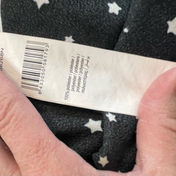 SFERA Dress Black With Stars Size medium. Excellent Condition - Picture 6 of 10